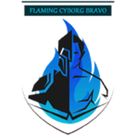 Flaming Cyborg Bravo